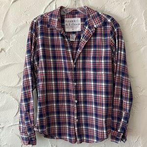 This Frank & Eileen “Barry” Shirt is 100% Cotton and a Vibrant Fall Piece!